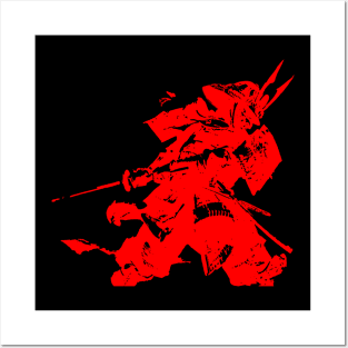 Ghost of Tsushima, Samurai (Red) Posters and Art